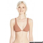 O'Neill Women's Malibu Solids Wide Triangle Bikini Top Honey B06X6N7TCG
